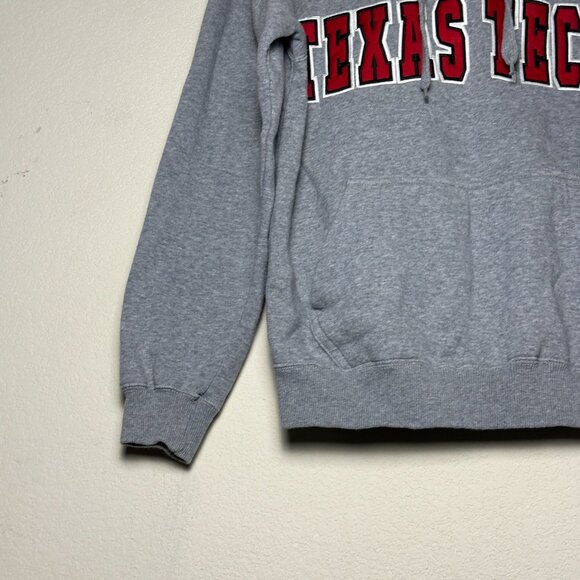 Colosseum Texas Tech Red Raiders University Hoodie Men S Embroidered Red College - Picture 8 of 12